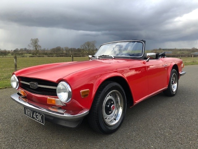TRIUMPH TR6 Manual with overdrive (1971)