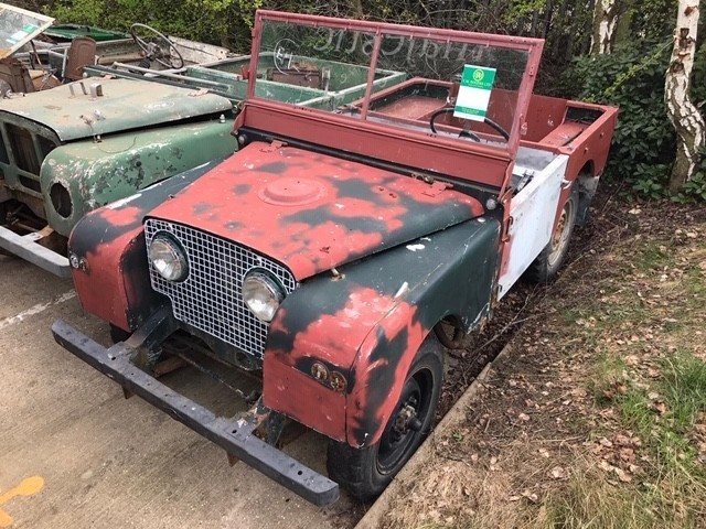 LAND ROVER SERIES I LEFT HAND DRIVE (1950)