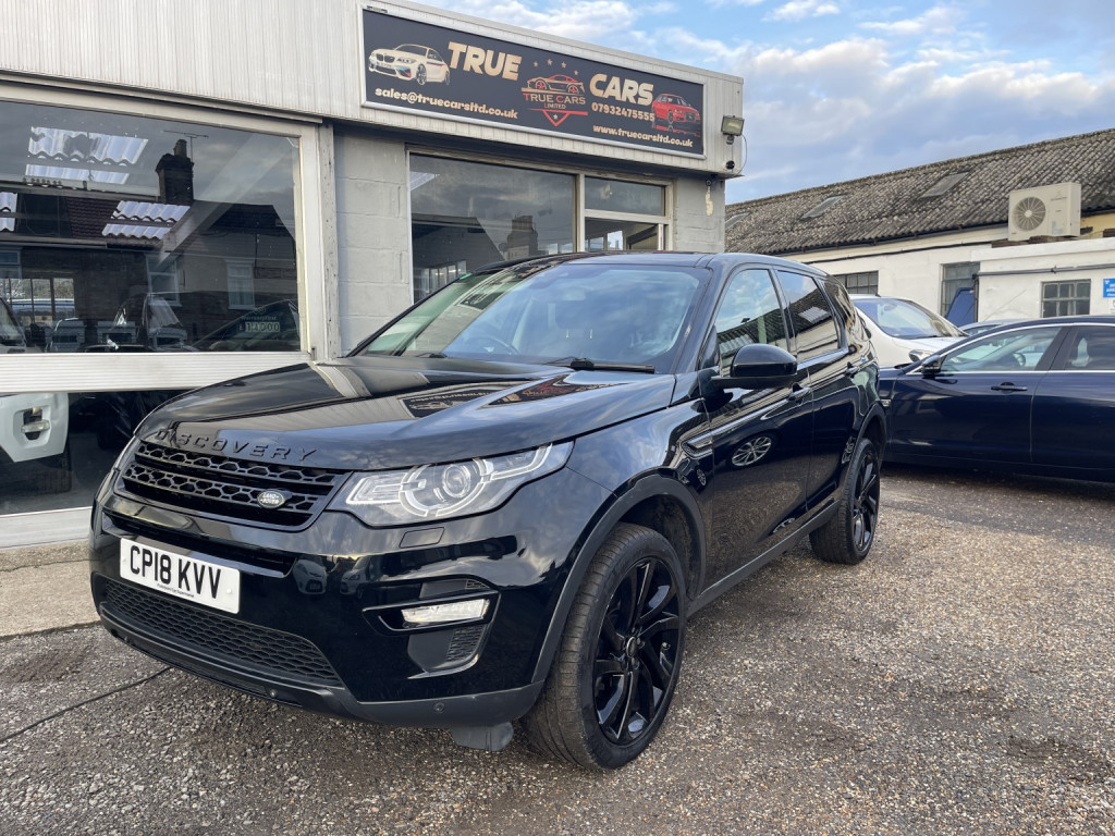 View LAND ROVER DISCOVERY SPORT 2.0 TD4 HSE Black