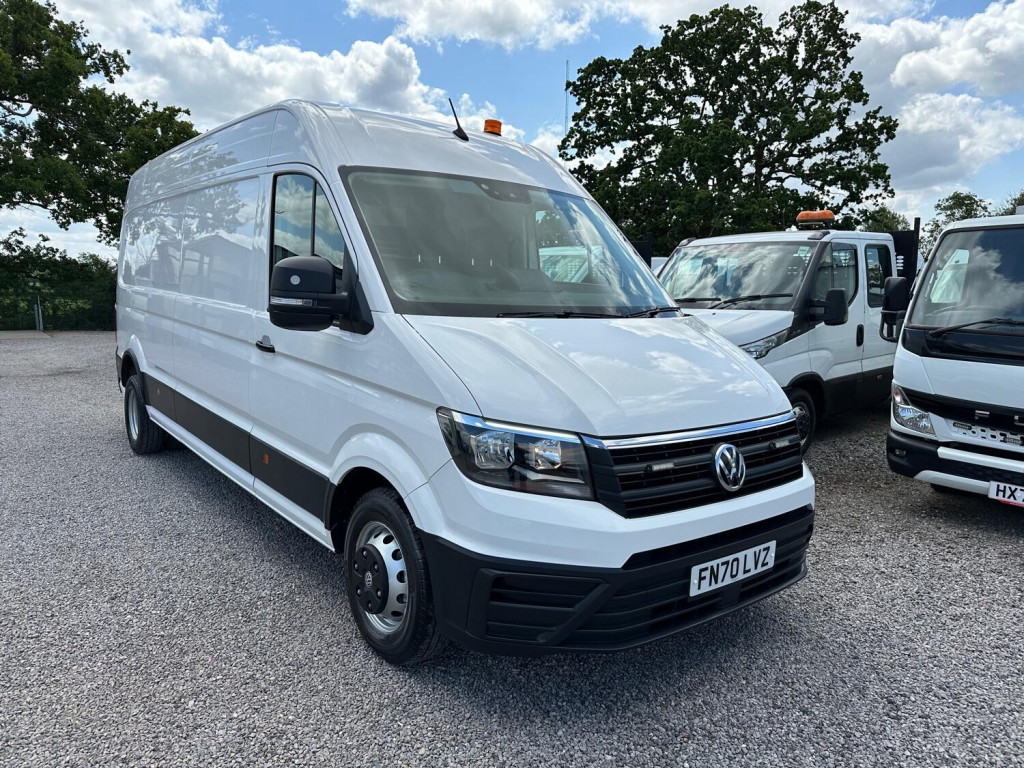 View VOLKSWAGEN CRAFTER CR50 177BHP PTO WORKSHOP COMPRESSOR VAN