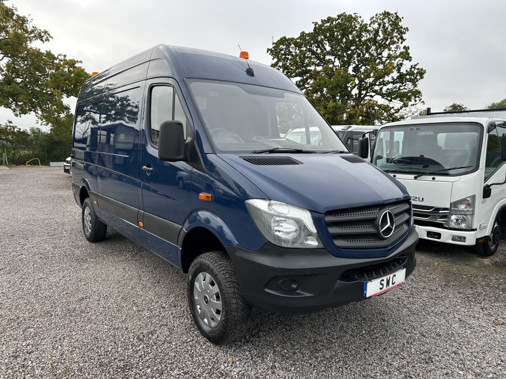 View MERCEDES-BENZ SPRINTER 4X4 MWB HIGH ROOF WORKSHOP VAN