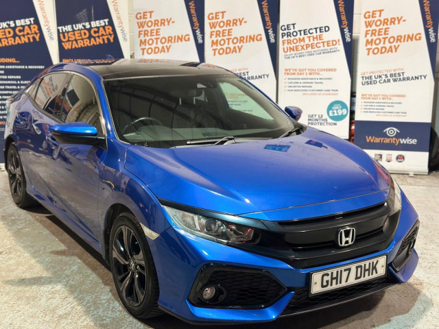 HONDA CIVIC 1.0 VTEC Turbo EX CVT Euro 6 (s/s) 5dr (2017/17)
