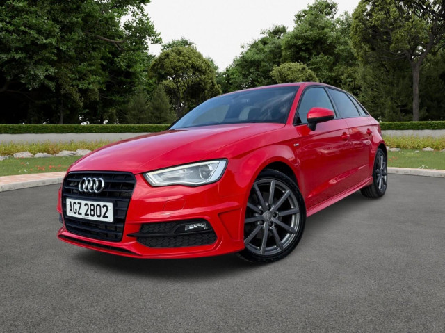 AUDI A3 2.0 TDI S line Sportback S Tronic quattro Euro 6 (s/s) 5dr (Nav)