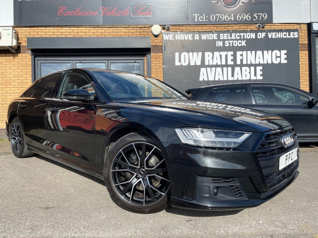 AUDI A8 3.0 TDI V6 50 Black Edition Tiptronic quattro Euro 6 (s/s) 4dr (2020/70)
