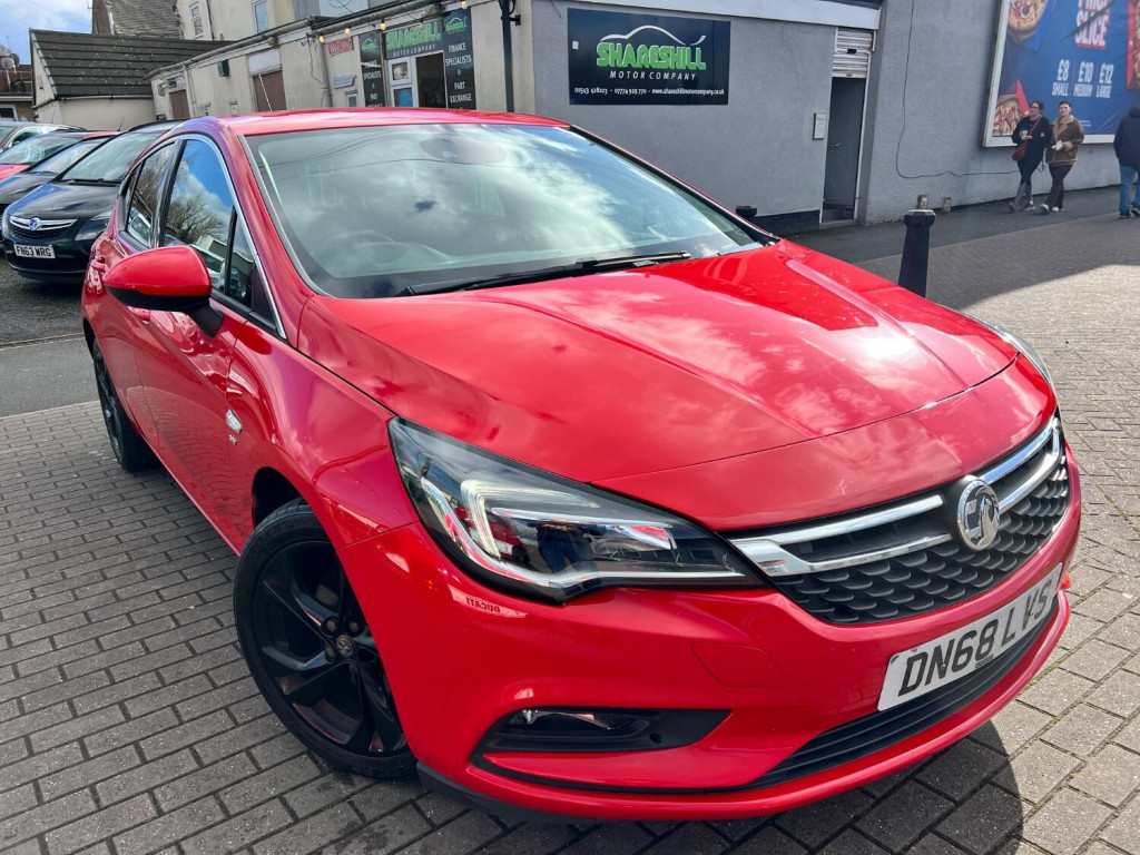 View VAUXHALL ASTRA 1.6 i Turbo SRi