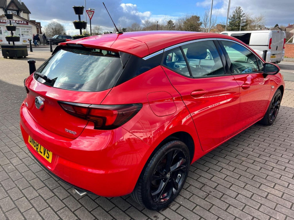 View VAUXHALL ASTRA 1.6 i Turbo SRi