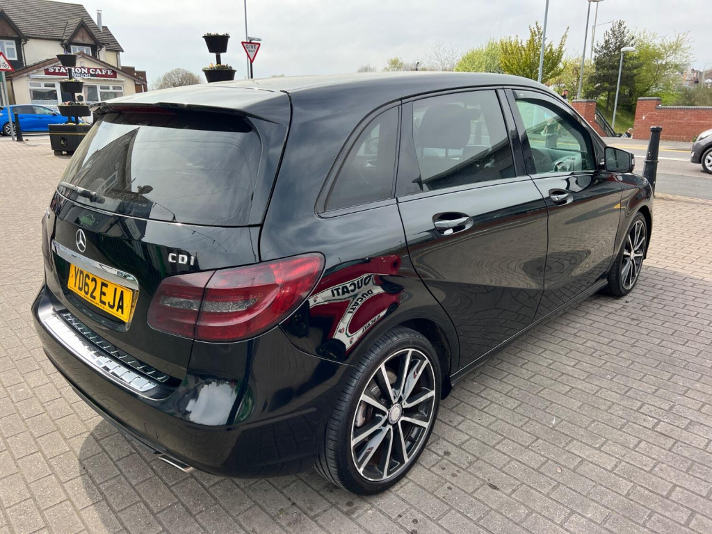 View MERCEDES-BENZ B CLASS 1.8 B180 CDI BlueEfficiency Sport