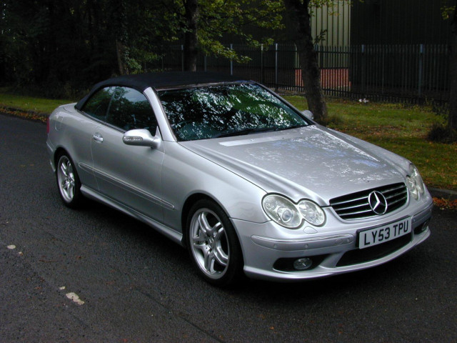MERCEDES-BENZ CLK Ref 8735 - Mercedes Benz W209 CLK 55 5.5 AMG Convertible (RHD - UK Car) (2003)