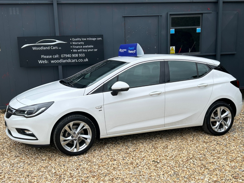 View VAUXHALL ASTRA 1.4 i SRi WITH 55136 MILES