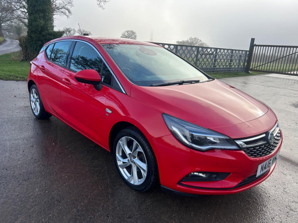 View VAUXHALL ASTRA 1.4i Turbo SRi Auto Euro 6 (s/s) 5dr