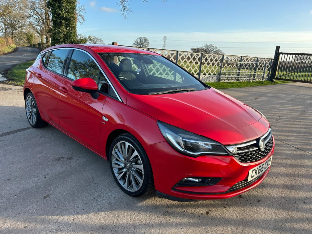 View VAUXHALL ASTRA 1.6 CDTi ecoTEC BlueInjection SRi Euro 6 5dr