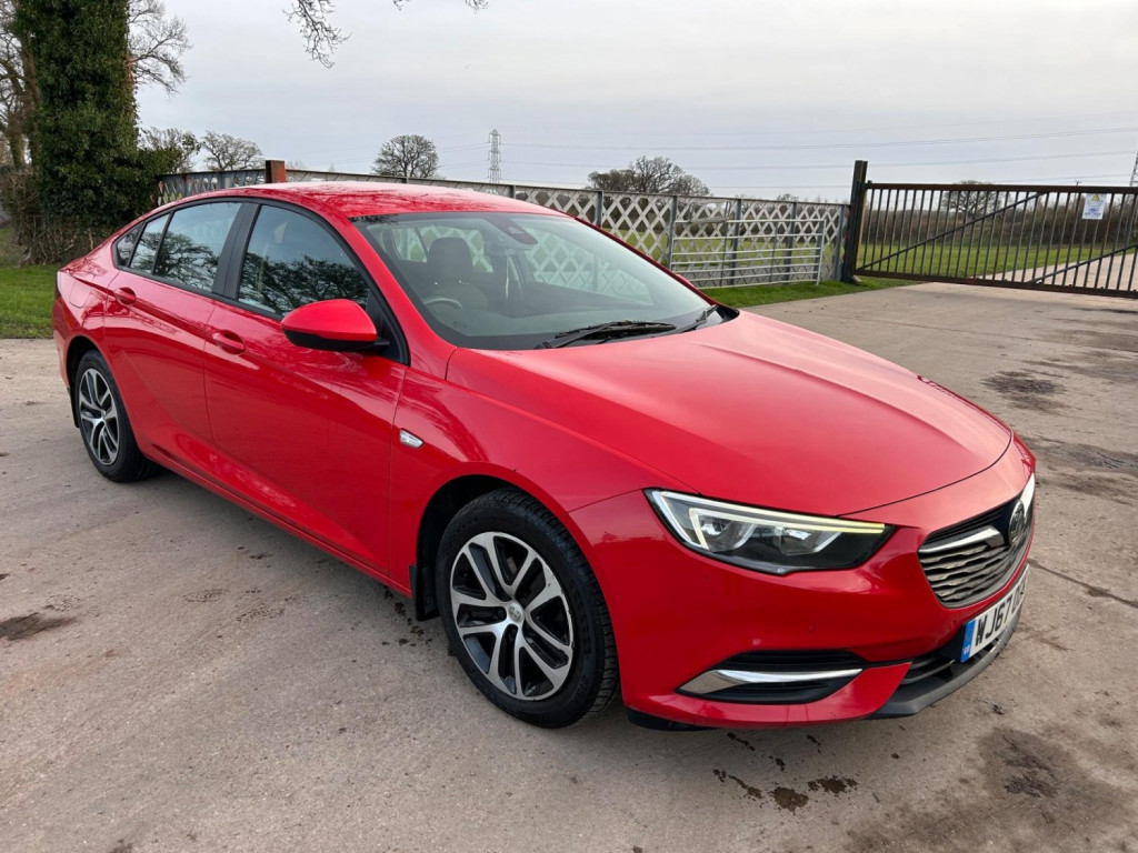 View VAUXHALL INSIGNIA 1.6 Turbo D ecoTEC Design Nav Grand Sport Euro 6 (s/s) 5dr