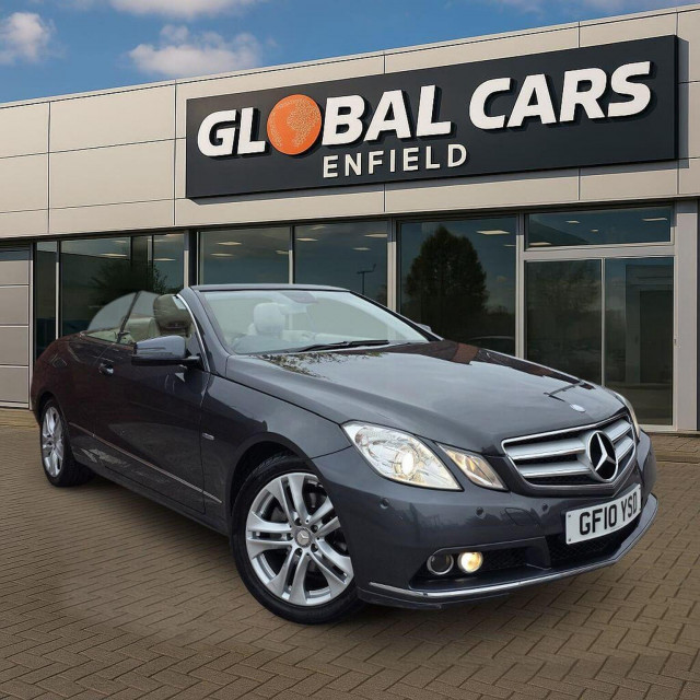 MERCEDES-BENZ E CLASS 1.8 E250 CGI BlueEfficiency SE Cabriolet Tiptronic Euro 5 2dr (2010/10)