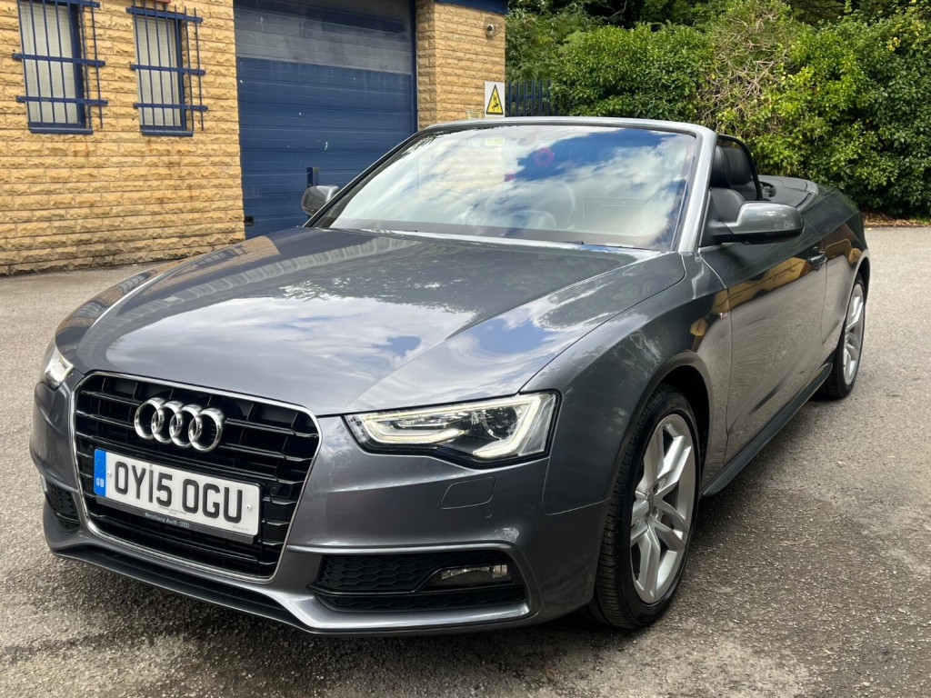 View AUDI A5 2.0 TDI S line Convertible 2dr Diesel Manual Euro 5 (s/s) (150 ps)