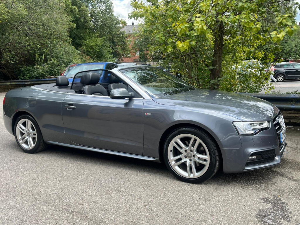 View AUDI A5 2.0 TDI S line Convertible 2dr Diesel Manual Euro 5 (s/s) (150 ps)