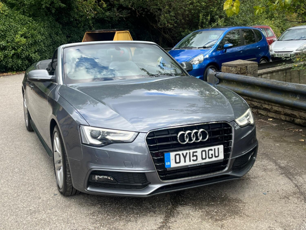 View AUDI A5 2.0 TDI S line Convertible 2dr Diesel Manual Euro 5 (s/s) (150 ps)