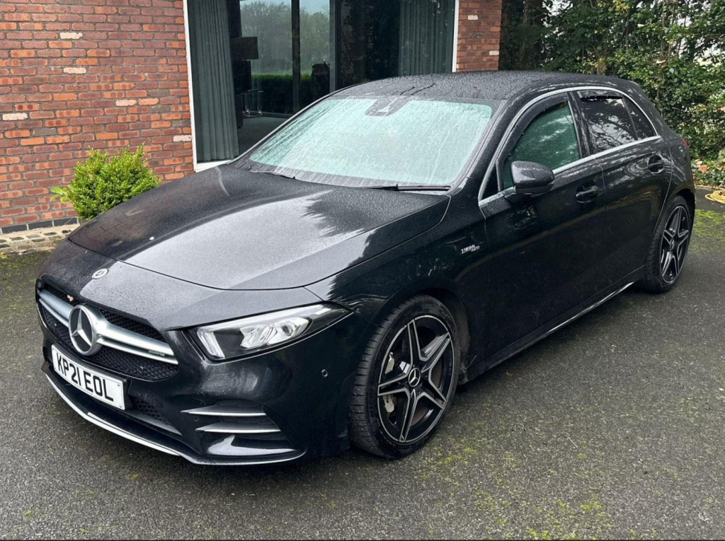 View MERCEDES-BENZ A CLASS 2.0 A35 AMG (Executive) SpdS DCT 4MATIC Euro 6 (s/s) 5dr