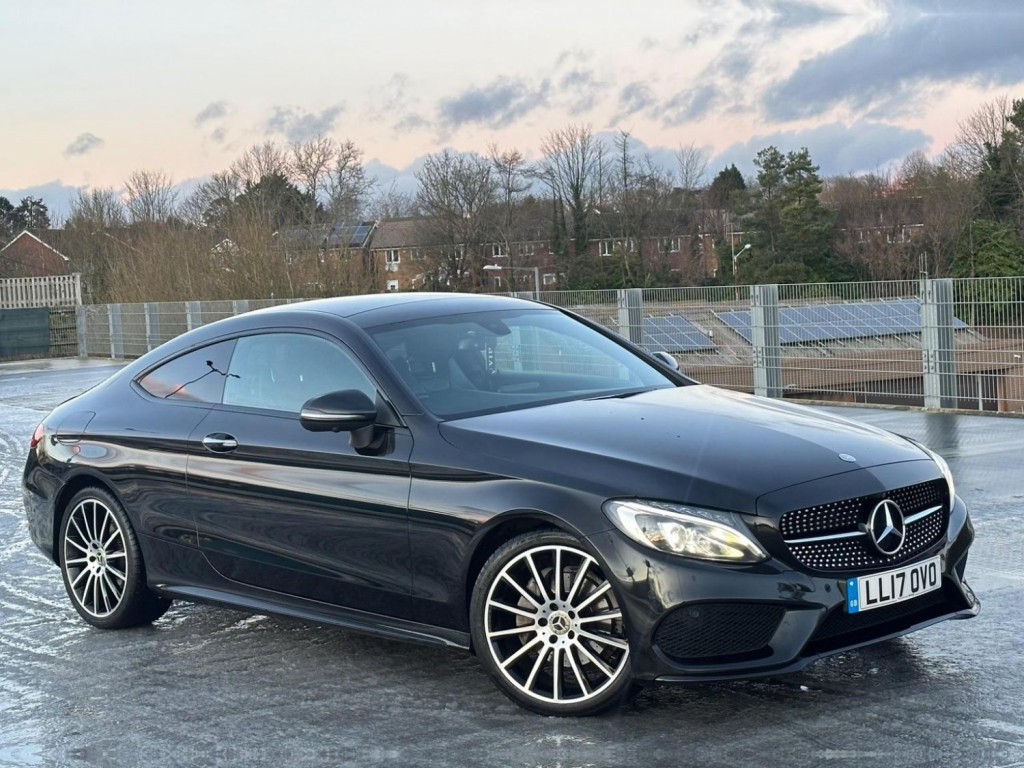 View MERCEDES-BENZ C CLASS 2.1 C220d AMG Line (Premium) G-Tronic+ Euro 6 (s/s) 2dr