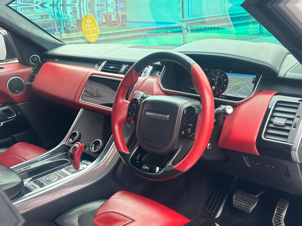 View LAND ROVER RANGE ROVER SPORT 5.0 P575 V8 SVR Auto 4WD Euro 6 (s/s) 5dr