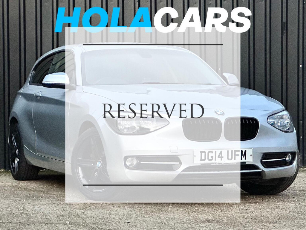 View BMW 1 SERIES 1.6 116i Sport Euro 6 (s/s) 3dr