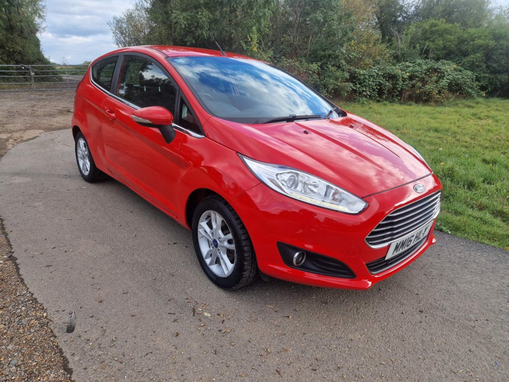 View FORD FIESTA 1.25 Zetec Euro 6 3dr