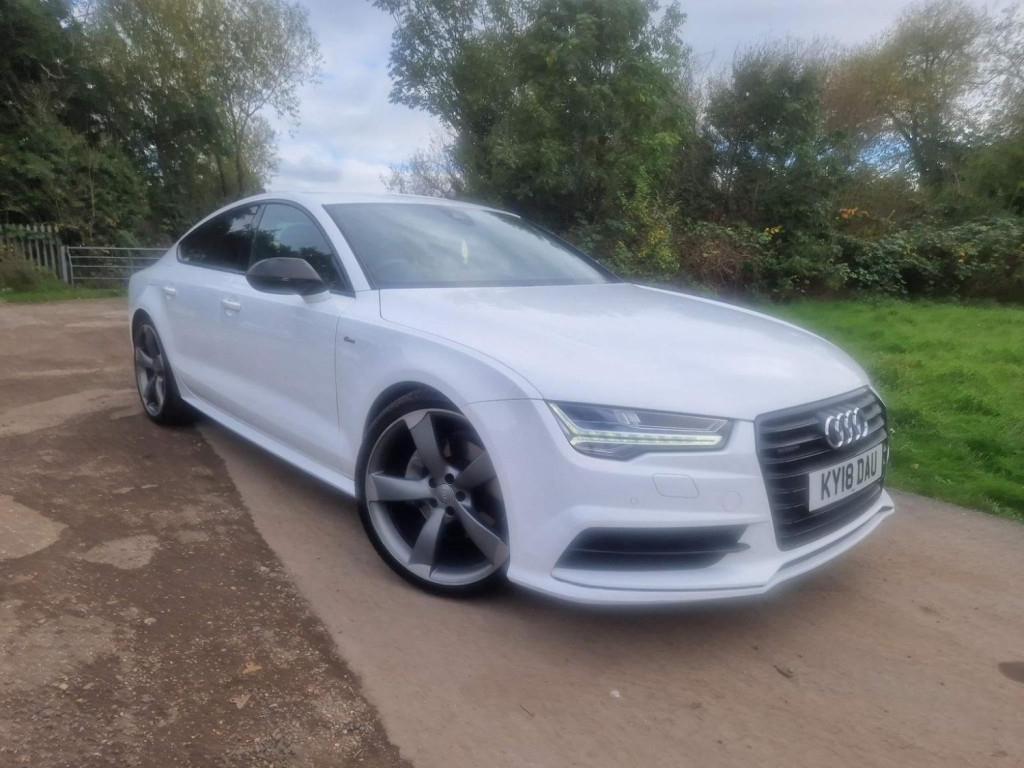 View AUDI A7 3.0 TDI V6 Black Edition Sportback S Tronic quattro Euro 6 (s/s) 5dr