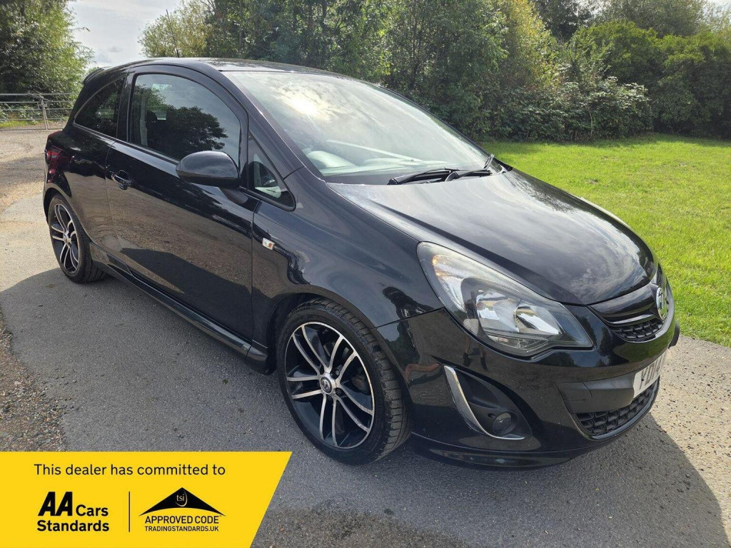 View VAUXHALL CORSA 1.4T 16V Black Edition Euro 5 (s/s) 3dr