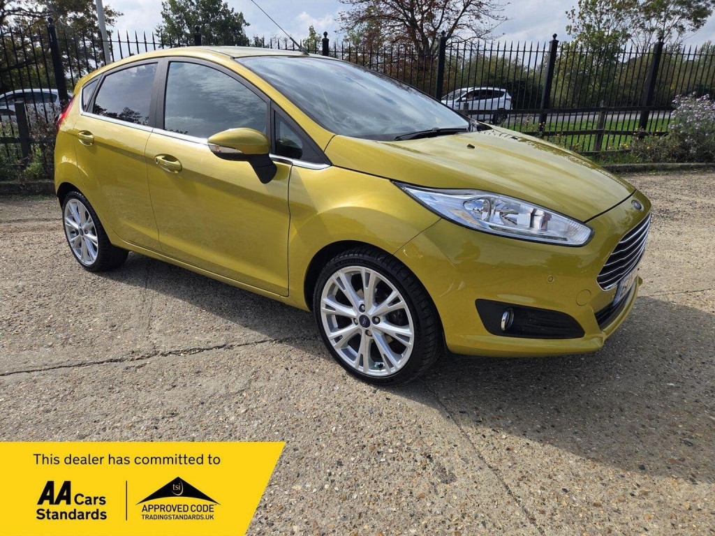 View FORD FIESTA 1.0T EcoBoost Titanium X Euro 6 (s/s) 5dr