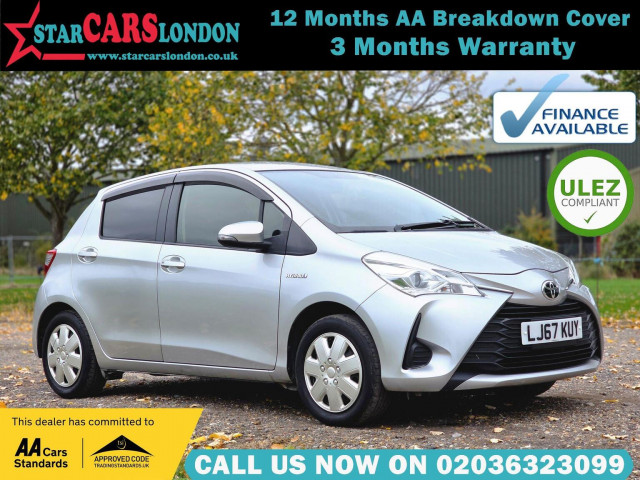 TOYOTA YARIS 1.5 VVT-h Icon E-CVT Euro 6 (s/s) 5dr