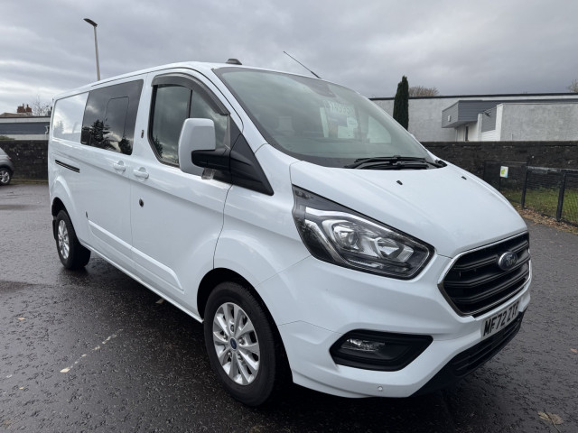 FORD TRANSIT 2.0 Transit Custom Limited DCiV 300 L2 2.0L EcoBlue 130PS FWD 6 Speed Manual (2022/72)