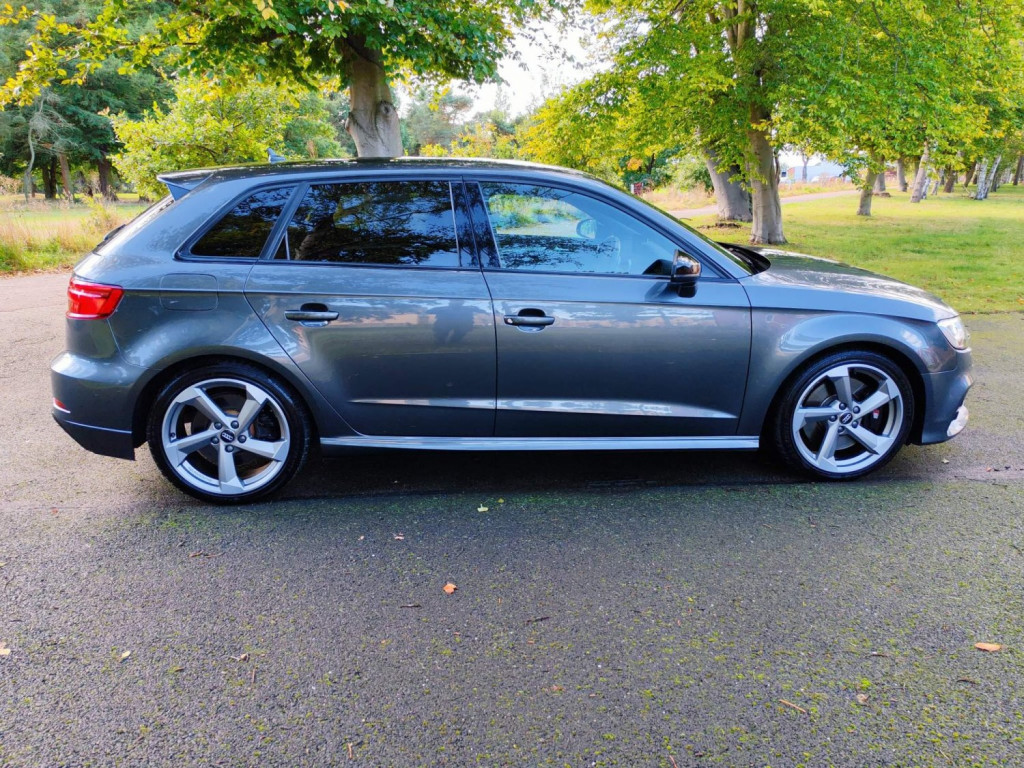 View AUDI S3 2.0 TFSI Black Edition Sportback S Tronic quattro Euro 6 (s/s) 5dr