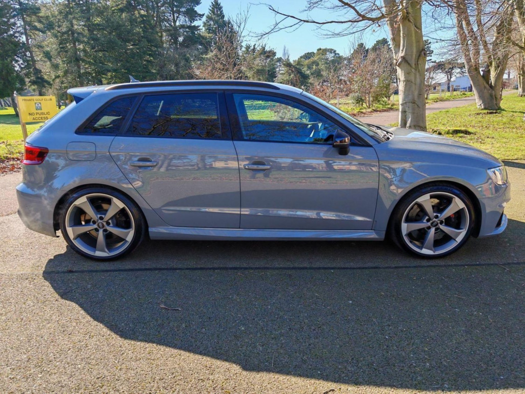 View AUDI RS3 2.5 TFSI Sportback S Tronic quattro Euro 6 (s/s) 5dr (Nav)