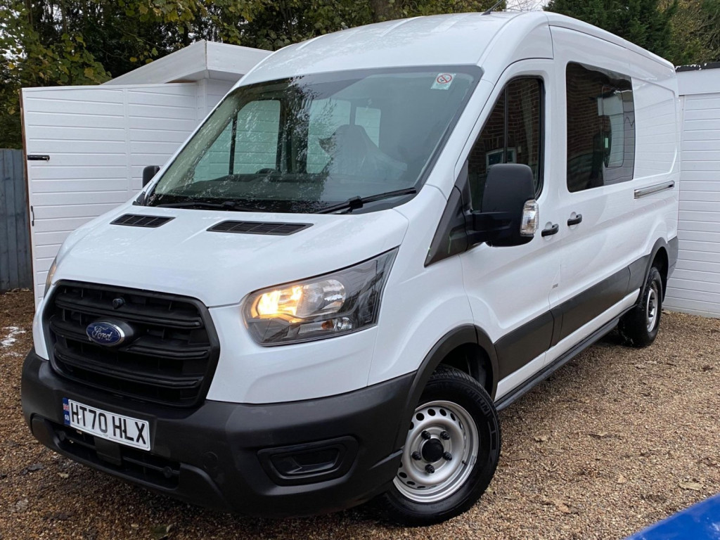View FORD TRANSIT 2.0 350 EcoBlue Leader Crew Van FWD L3 H2 Euro 6 (s/s) 6dr