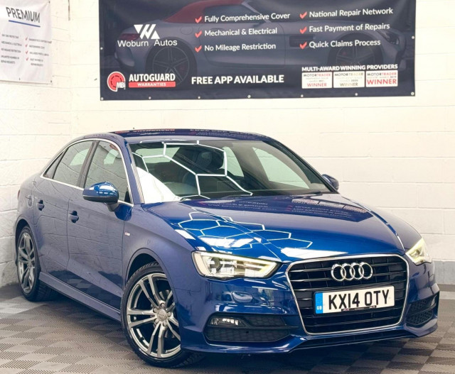 AUDI A3 1.4 TFSI CoD S line S Tronic Euro 6 (s/s) 4dr (2014/14)