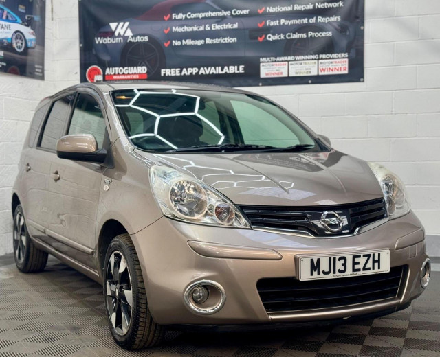 NISSAN NOTE 1.6 16V n-tec+ Auto Euro 5 5dr (2013/13)