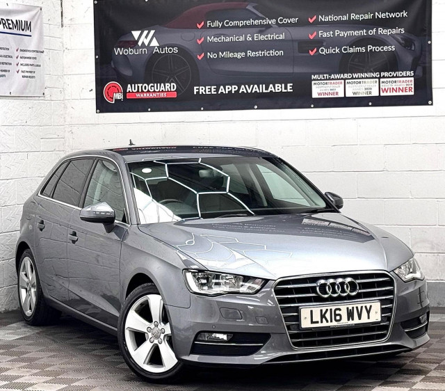 AUDI A3 1.4 TFSI CoD Sport Sportback S Tronic Euro 6 (s/s) 5dr (2016/16)