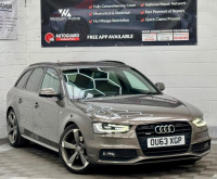 AUDI A4 AVANT 2.0 TFSI Black Edition S Tronic quattro Euro 6 (s/s) 5dr (2013/63)
