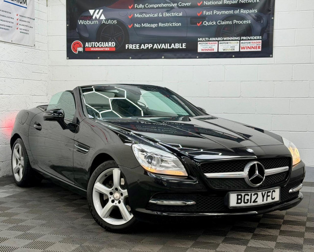 MERCEDES-BENZ SLK 1.8 SLK200 BlueEfficiency G-Tronic+ Euro 5 (s/s) 2dr (2012/12)