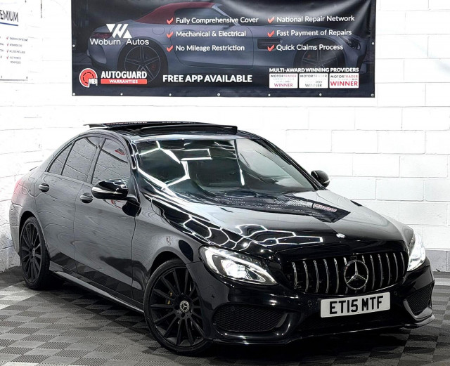 MERCEDES-BENZ C CLASS 2.0 C200 AMG Line (Premium) 7G-Tronic+ Euro 6 (s/s) 4dr (2015/15)
