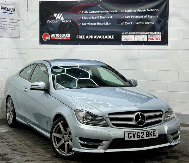 MERCEDES-BENZ C CLASS 1.6 C180 BlueEfficiency AMG Sport G-Tronic+ Euro 5 (s/s) 2dr (2013/62)