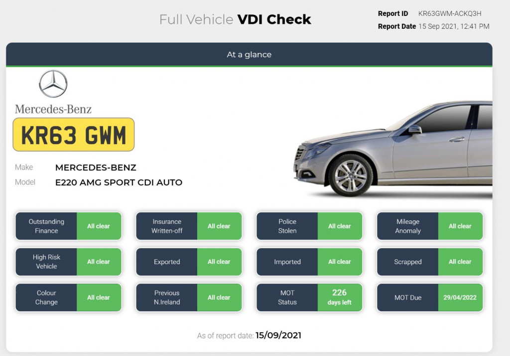 MERCEDES-BENZ E CLASS