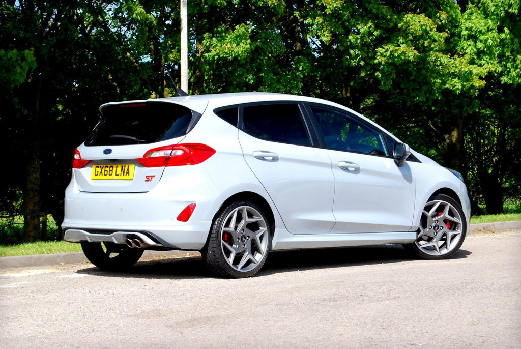 View FORD FIESTA ST-3 1.5 EcoBoost 5-Door - Performance Pack, SYNC 3 Sat Nav, Camera, Cruise - 68k - Silver Fox. SOLD