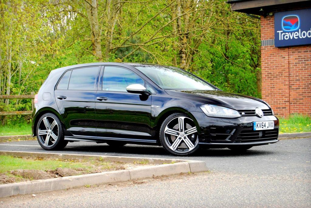 View VOLKSWAGEN GOLF R 2.0 TSI 5-Door 4Motion - 33,700 miles - 2 Owners - FSH - Xenons, 4WD - Low Mileage - Black - SOLD