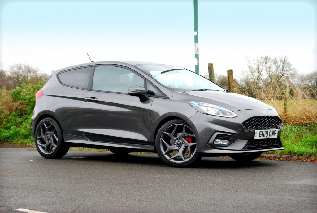 View FORD FIESTA ST-3 1.5 - Mountune M235, Performance Pack, Sat Nav, Camera - 41,700 miles - 2 Owners - Grey - SOLD