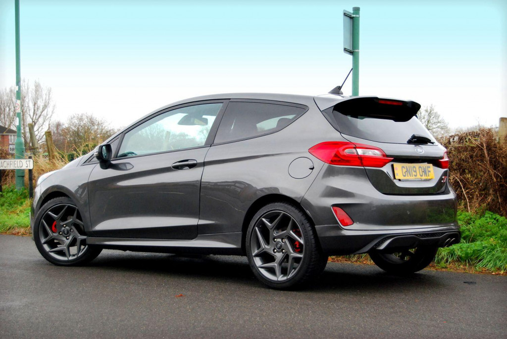 View FORD FIESTA ST-3 1.5 - Mountune M235, Performance Pack, Sat Nav, Camera - 41,700 miles - 2 Owners - Grey - SOLD