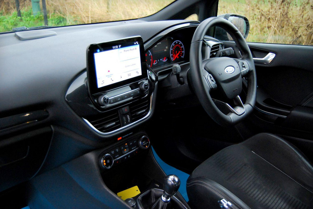 View FORD FIESTA ST-3 1.5 - Mountune M235, Performance Pack, Sat Nav, Camera - 41,700 miles - 2 Owners - Grey - SOLD