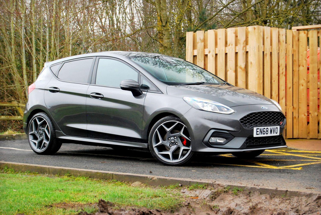 View FORD FIESTA ST-3 1.5 5-Door - Performance Pack, B&O, Sat Nav, Camera - FSH - 47,200 miles - Grey - SOLD