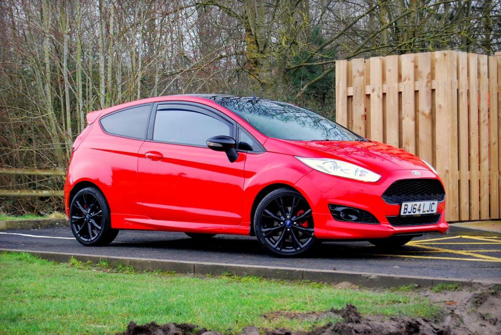 View FORD FIESTA 1.0 EcoBoost 140 Zetec S Red Edition - 42,600 miles - 2 Owners - Sat Nav - £20 Tax & 65mpg - SOLD