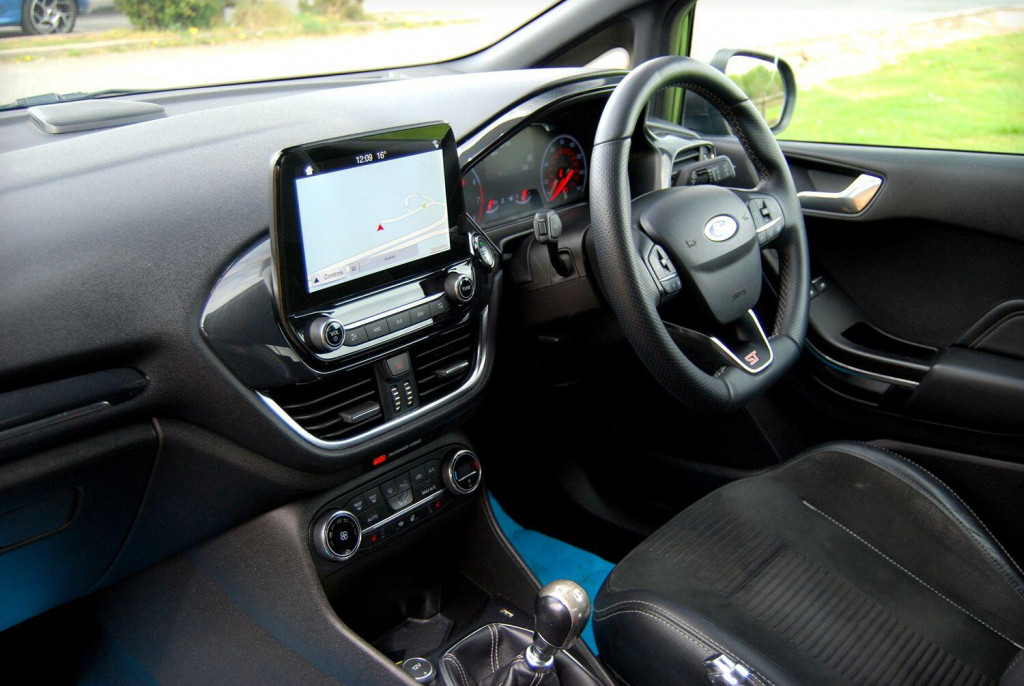 View FORD FIESTA ST-3 1.5 3-Door - Performance Pack, LED Lights, Sat Nav, Camera - FSH - 45,300 miles - Grey - SOLD