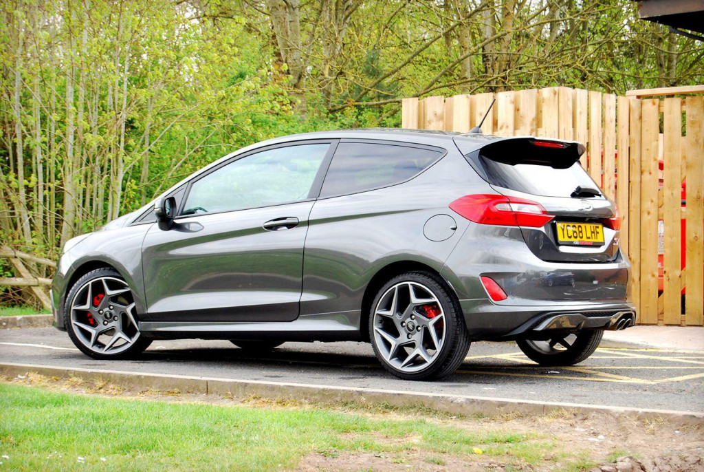View FORD FIESTA ST-3 1.5 3-Door - Performance Pack, LED Lights, Sat Nav, Camera - FSH - 45,300 miles - Grey - SOLD